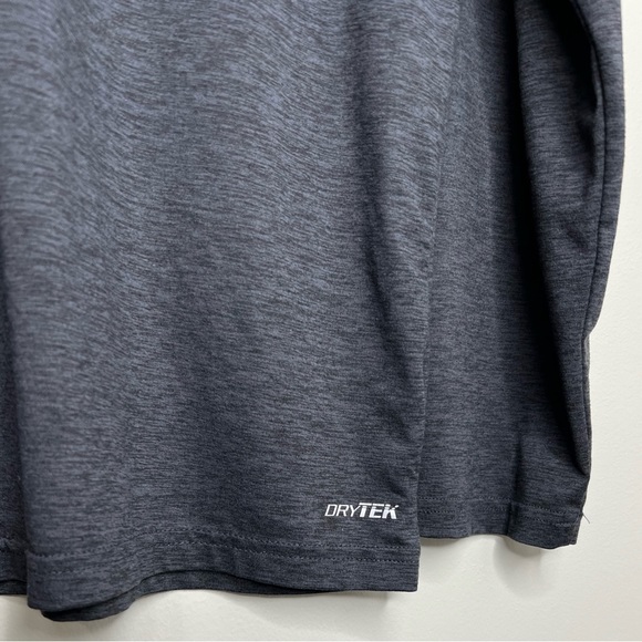 Tek Gear - Dry Tek long sleeve 3/4 zip. Thin, lightweight athletic shirt. - Picture 3 of 4